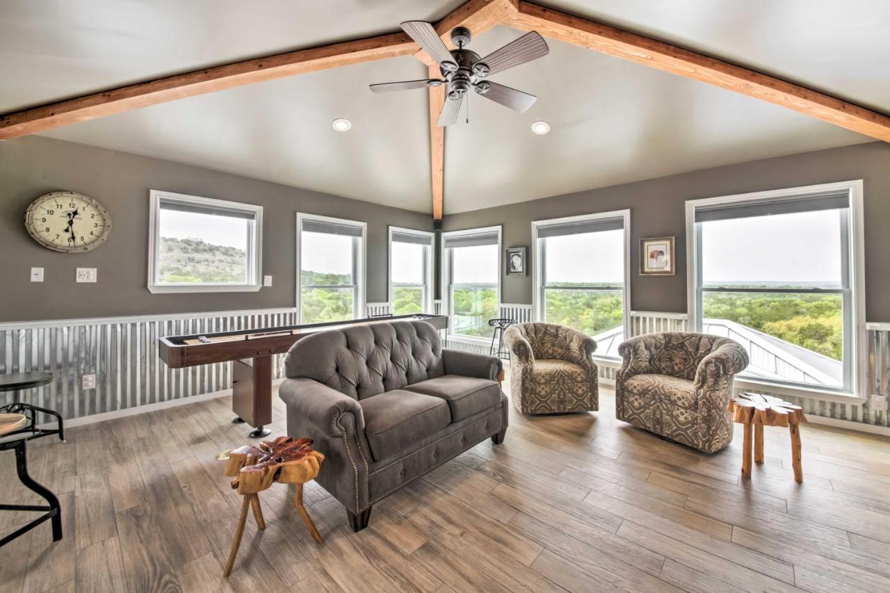 فيلا Ladera Wimberley Estate On 13 Acres With Hot Tub المظهر الخارجي الصورة